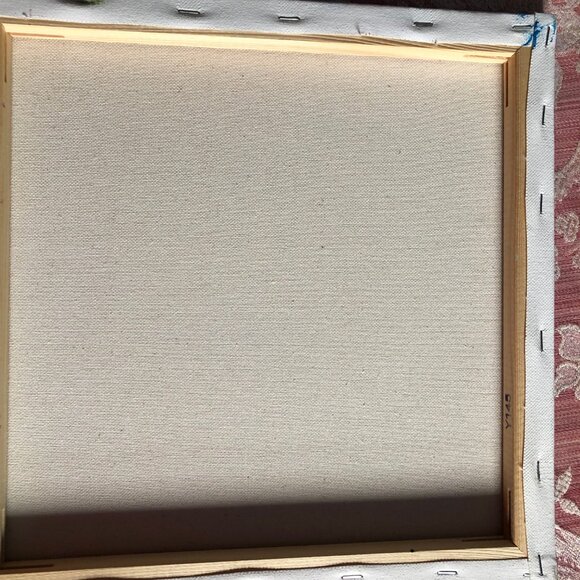 Original art painting on canvase horse head 12" x 12" signed wall art - Picture 7 of 7